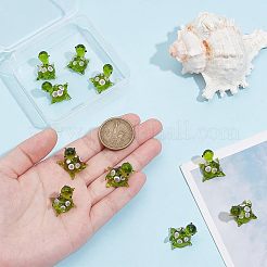 10шт ручной работы бусины лэмпворк&nbsp;LAMP-PH0001-37