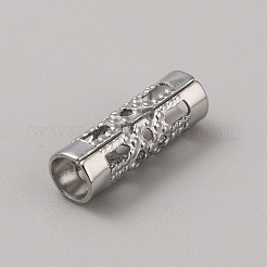 Perle a tubo cavo in acciaio inossidabile&nbsp;STAS-WH0017-042P