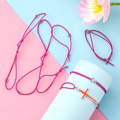 Création de bracelet en cordon élastique&nbsp;X-AJEW-JB00008-07
