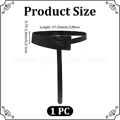 Ceintures à nouer en cuir PU souple pour robe&nbsp;AJEW-WH20816-270B