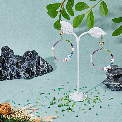 219 г 15 вида стеклянных стеклянных бусин и круглых бусин&nbsp;SEED-DC0001-03