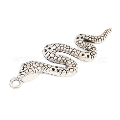 Tibetischer stil Aluminium Anhänger & Charms&nbsp;TIBEP-F079-01AS-02