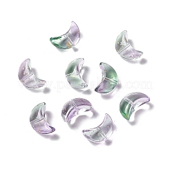 Galvanisieren Sie transparente Glasperlen&nbsp;EGLA-H102-07C
