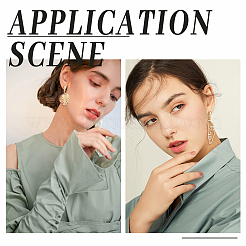 100 шт. фурнитура для сережек-гвоздиков из нержавеющей стали 304&nbsp;STAS-BBC0001-22