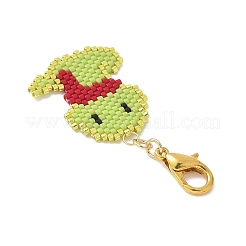 Змея миюки делика бисерные подвески украшения&nbsp;HJEW-MZ00199