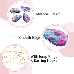 Наборы для создания подвесных сережек своими руками&nbsp;DIY-TA0013-55