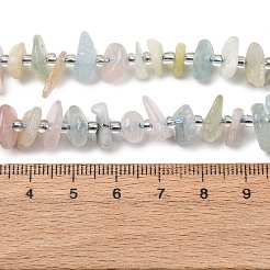 Natur morganite Nuggets Perlen Stränge&nbsp;G-Z155-B04-02