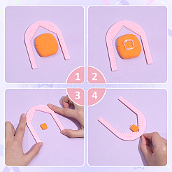 6 outil de perçage pour boucles d'oreilles en pâte PLA&nbsp;TOOL-PH0002-05