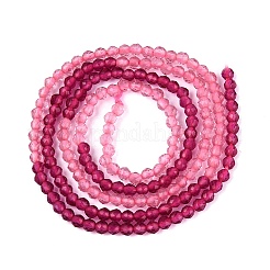 Chapelets de perles en verre transparente  &nbsp;GLAA-N074-01A-01