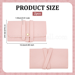 Прямоугольный конверт из искусственной кожи для путешествий&nbsp;AJEW-WH048-966A