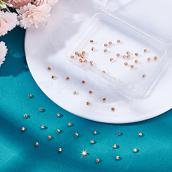 60 шт. Латунные дистанционные бусины&nbsp;KK-ME0003-78