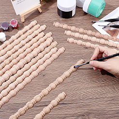 Bandes de bordure de taille sculptées en bois de calebasse pour décoration murale de fond de salon&nbsp;DIY-WH0622-560B
