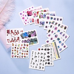 Adesivo per trasferimento d'acqua per nail art&nbsp;MRMJ-T078-YZW-B-M