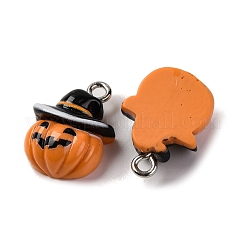 Colgantes de resina opaca con tema de halloween&nbsp;LS-RESI-D075-02A