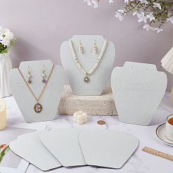 Бархатные ожерелья в форме бюста&nbsp;ODIS-WH0043-159A