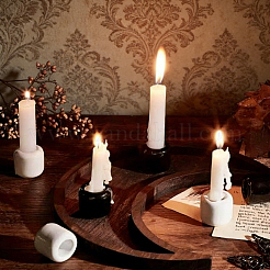 10 pieza de vasos de porcelana para velas&nbsp;AJEW-SC0004-45B