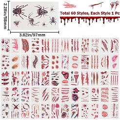 2 комплект 2 наклеек для татуировок на тело&nbsp;MRMJ-GF0001-39