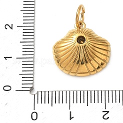 Anhänger aus Edelstahl 304 und Kristallstrass&nbsp;STAS-G391-02G-02