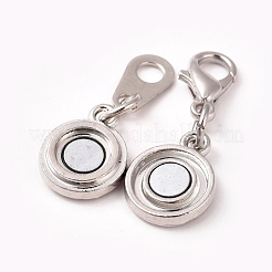 Fermoirs magnétiques en alliage&nbsp;PALLOY-WH0067-61P