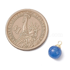 Круглые подвески из потрескавшегося стекла&nbsp;PALLOY-JF04874