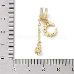 Messing micro pave klare zirkonia anhänger&nbsp;CU-CBA9FFD-02G