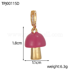 Подвески из нержавеющей стали 304 с эмалью&nbsp;STAS-OY011-03G