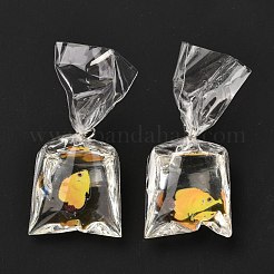 Кулоны из смолы с железным прыжковым кольцом&nbsp;RESI-A015-03D