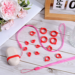 6шт регулируемый ремешок на шею из полиэстера&nbsp;DIY-GF0008-21B