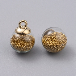 Подвески из прозрачного стекла&nbsp;GLAA-TAC0002-K03