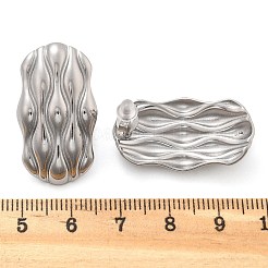 Серьги-гвоздики из нержавеющей стали 304 для женщин&nbsp;LS-EJEW-K306-27P