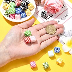 Непрозрачные акриловые бусины&nbsp;MACR-CJC0006-08