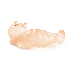 Ornamento luminoso a forma di verme in resina&nbsp;DJEW-R011-01A-05