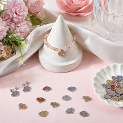 50шт 10 цвета подвески из цинкового сплава&nbsp;FIND-SC0020-63