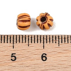 Cuentas de imitación de madera acrílicas opacas&nbsp;AC-CBAB80E-01C