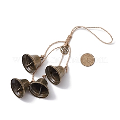 Campana colgante de hierro decoracion&nbsp;HJEW-JM02239