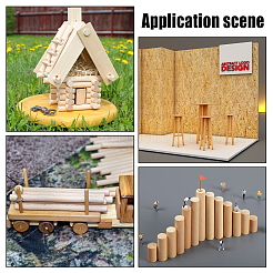 Деревянные ремесленные палочки&nbsp;WOOD-WH0125-11K