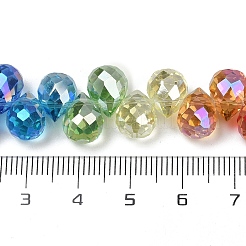 Стеклянные бусины с гальваническим покрытием &nbsp;EGLA-D300-02-8mm