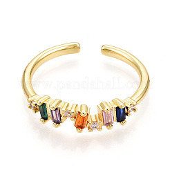 Манжеты из латуни с микро паве кубический цирконий для женщин&nbsp;LS-KK-T070-110