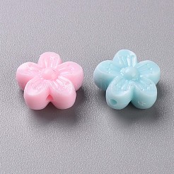 Непрозрачные акриловые бусины TACR-S154-40D