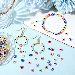 300шт непрозрачные бусины из смолы&nbsp;RESI-PA0001-11