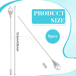 8шт латунная брошь&nbsp;JEWB-BC00003