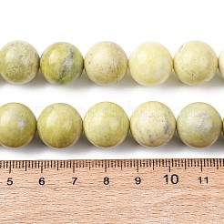 Натуральные нефритовые бусины&nbsp;G-H343-D01-14mm