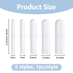 5 Stück Acryllineale&nbsp;TOOL-WH0155-230
