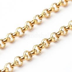 Set di collane con catena rolo in acciaio inossidabile 304&nbsp;NJEW-JN03569