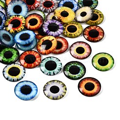 Cabochon in vetro trasparente stampato&nbsp;GL-CBAA22A-09
