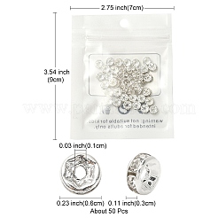 Латунные бусины разделители для поставки стразов&nbsp;RB-YW0001-04C-01S