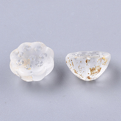 Двухцветный прозрачный стеклянный шарик&nbsp;LS-X-GLAA-N035-06A-G07