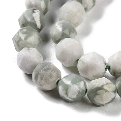 Natürliche Frieden Jade Perlen Stränge&nbsp;G-NH0021-A08-01