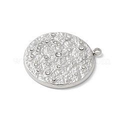 Ciondoli in strass in acciaio inossidabile 304&nbsp;STAS-Z122-53P