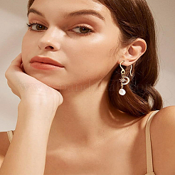 20 шт. 10 стиля крючков для сережек из нержавеющей стали 304&nbsp;STAS-LP0001-55